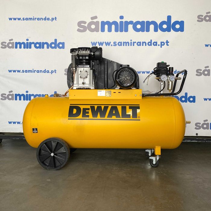 Compressor pistão Dewalt 200lts Usado