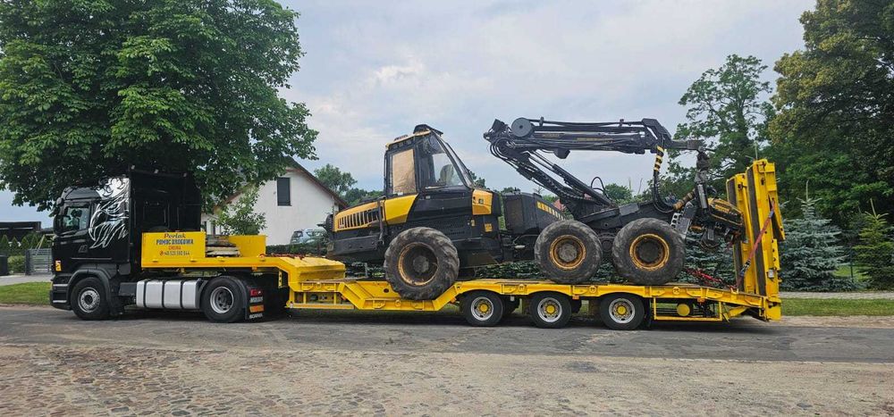 Transport niskopodwoziowy # Platforma # Maszyny leśne # Budowlane #24H