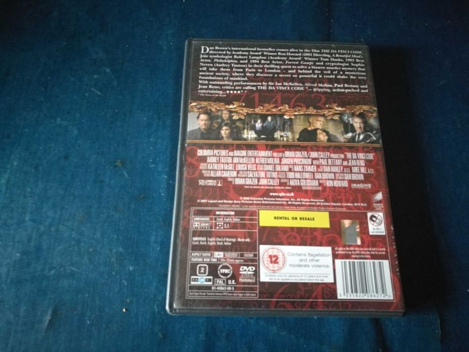 DA VINCI CODE DVD (legendagem em Inglês)