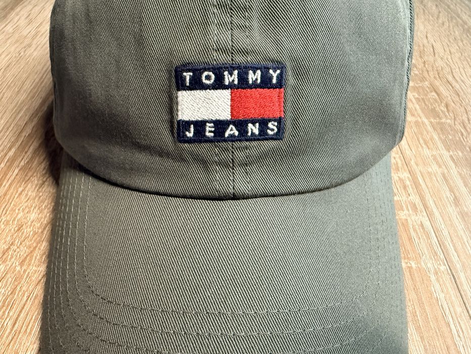 Tommy Jeans czapka z daszkiem zielony