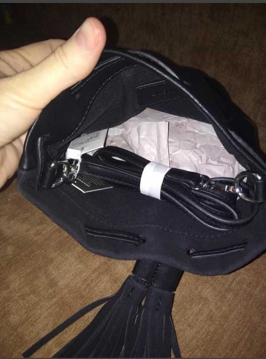 Сумка кроссбоди шопер почтальонка BikBok