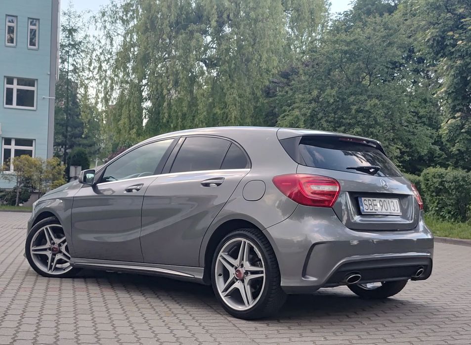 Mercedes-Benz Klasa A AMG! Benzyna! 156KM! Bixenon! Alufelgi 18! Alcantara!