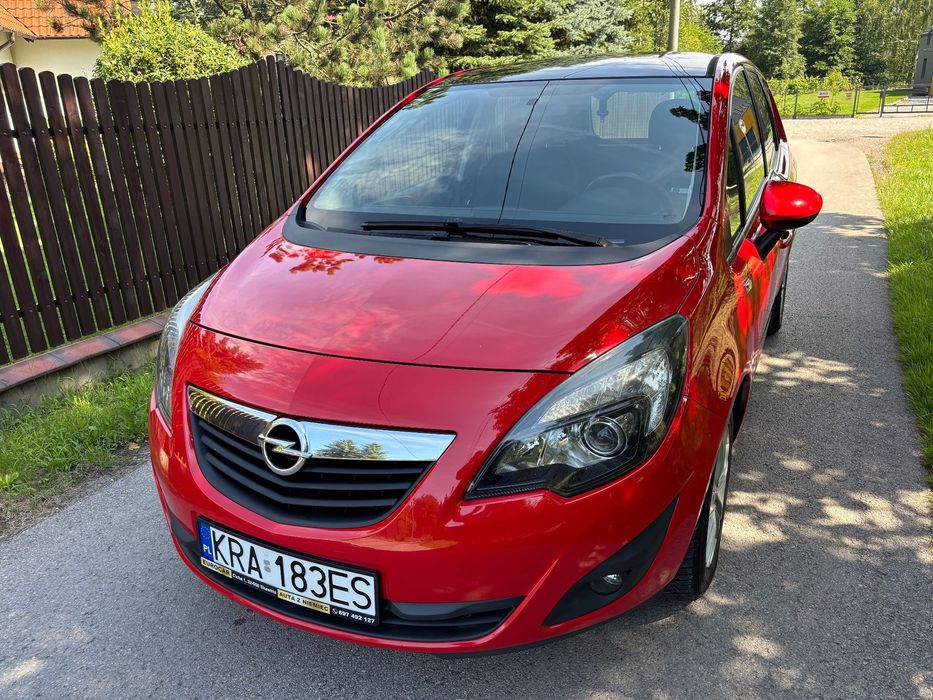 Opel Meriva 1.4 120KM Alu15” Klima Tempomat Radio CD/Mp3 BT Isofix El. Szyby