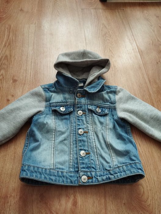 Куртка джинсова 6-9 м H&M джинсовка