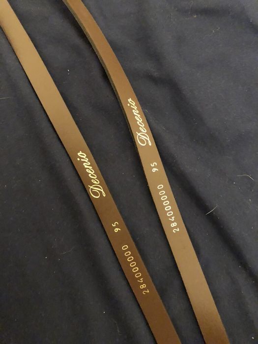 Conjunto de cintos Decenio