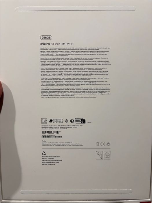 iPad Pro 13polegadas 256gb