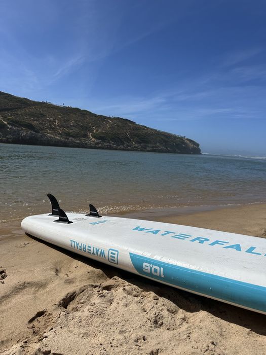 Standup paddle waterfall