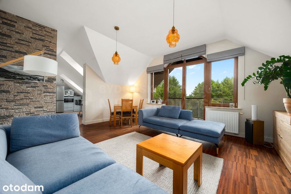 4 pokoje,, duży balkon, garaż | 110m2 z poddaszem