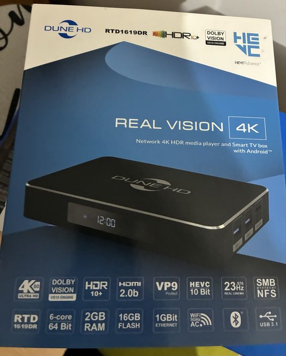 Box Dune HD real vision 4k