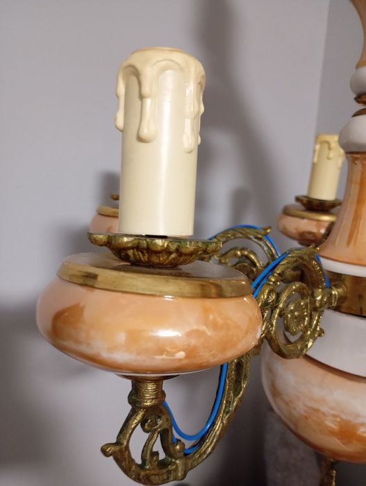 Люстра латунная. СССР