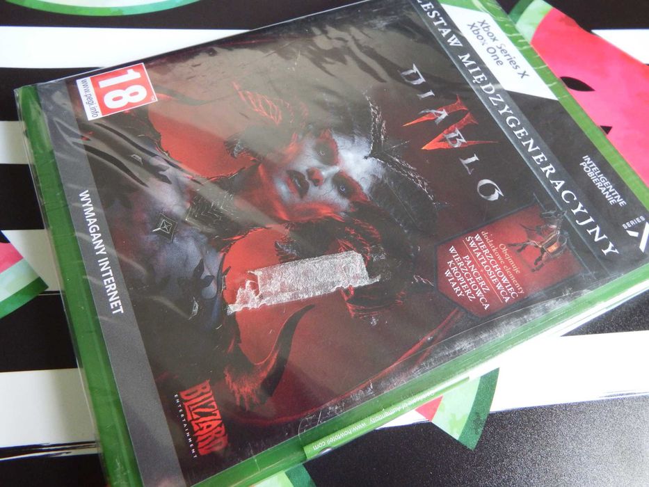 XBOX ONE / XBOX SERIES X ! Diablo IV ! PL nowa zafoliowana wydanie PUD