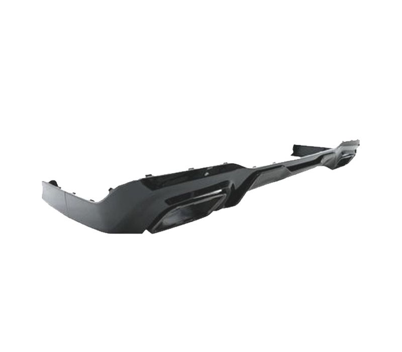 DIFUSOR BMW F44 LOOK M 235i + PONTEIRAS ESCAPE PRETO BRILHANTE