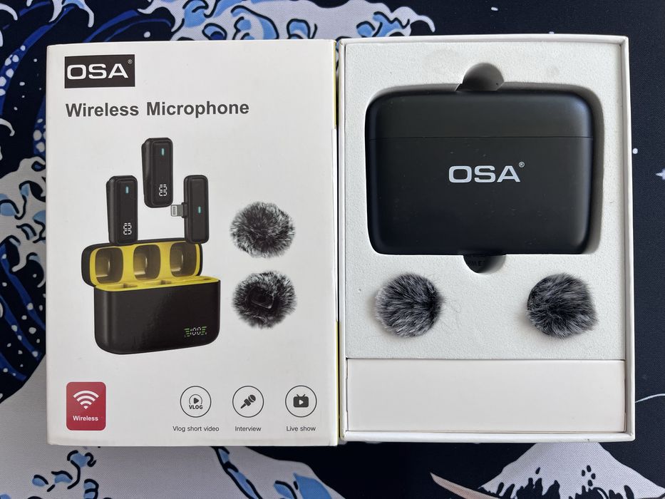 Microphone Wireless OSA novo