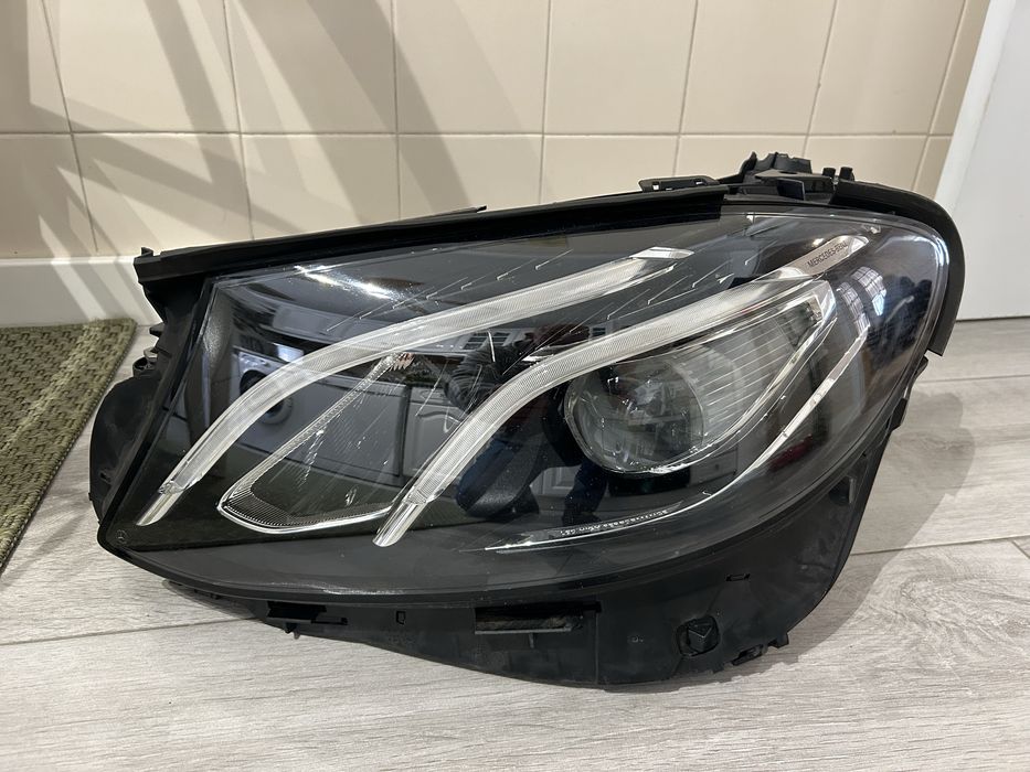 Mercedes classe E W213 Farol optica  Led original full led multibeam