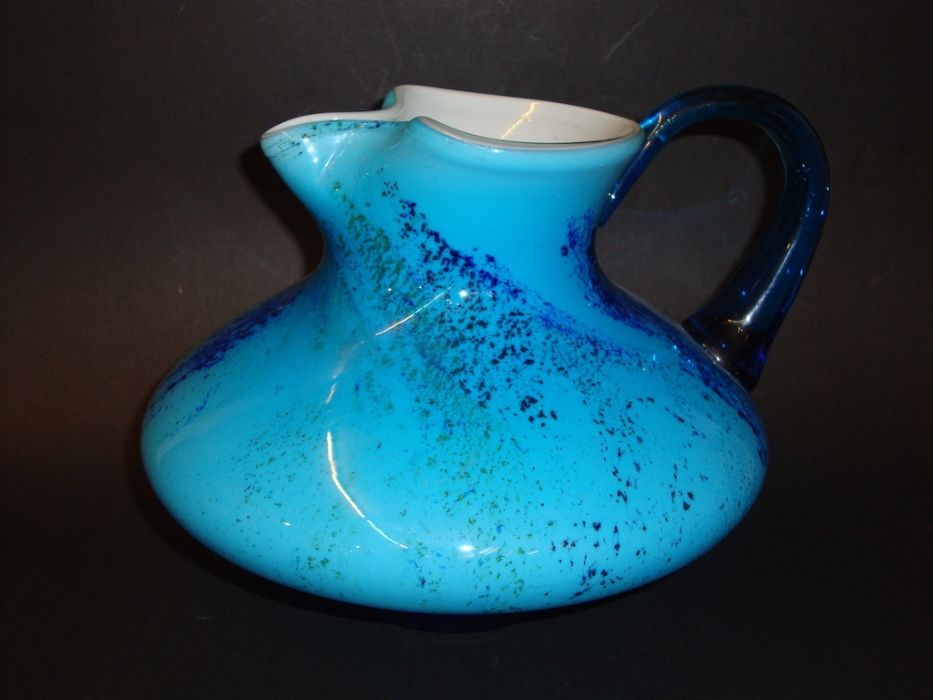 Fruteiro Modernista em Cristal e Prata