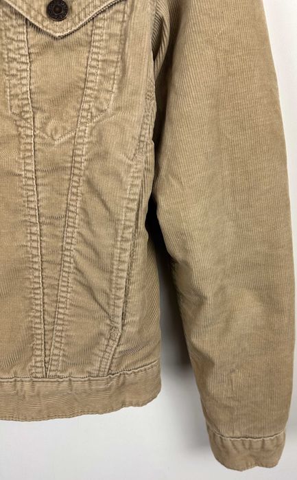 Kurtka jeansowa LEVIS STRAUSS sherpa beżowa baranek r. S