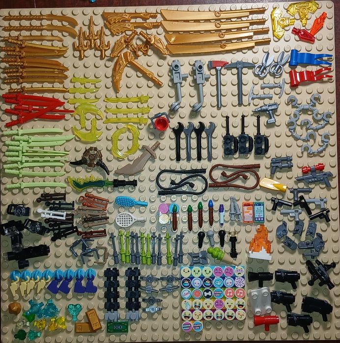 Лего аксессуары lego items