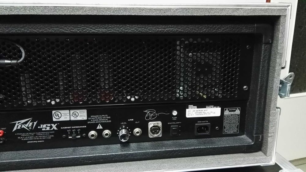 Wzmacniacz gitarowy lampowy head Peavey JSX (mod MLC)