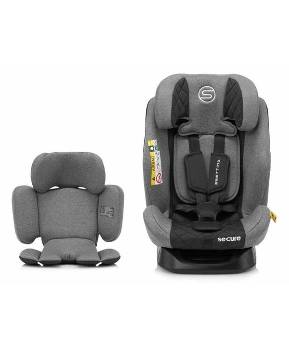 Fotelik Samochodowy Sesttino Secure PRO 0-36kg. 40-150cm.
