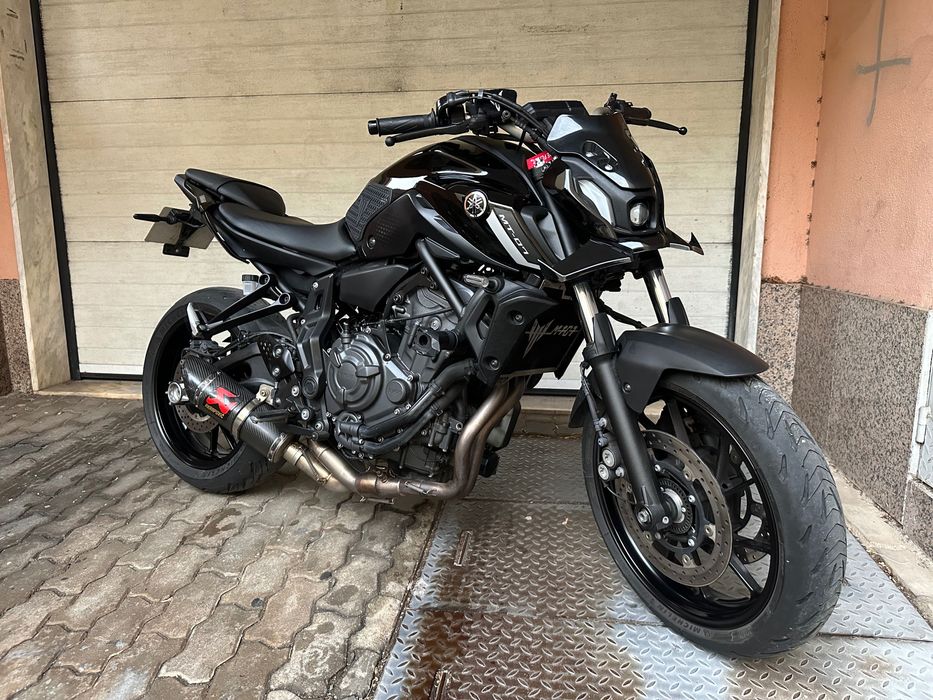 Yamaha MT07 35kw livrete Como Nova