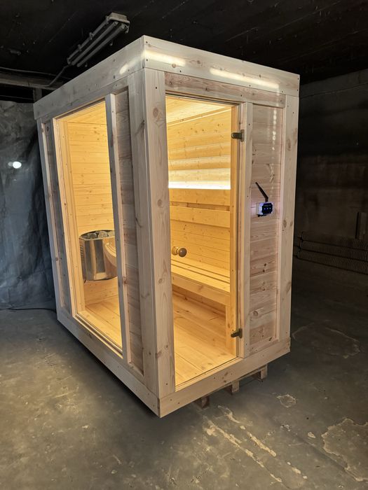 Sauna ogrodowa mini sauna elektryczna 230V/400vsauna wifi ocieplona