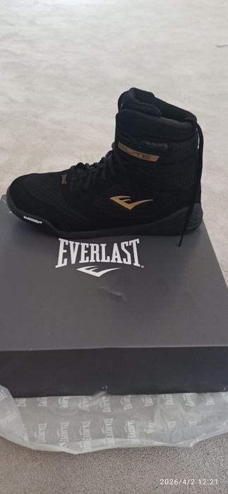 NOWE buty bokserskie Everlast Pro Elite Sn00 Blac