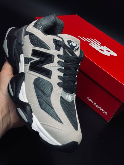Чоловічі кросівки New Balance 9060 натуральна шкіра/Красовки нюбеланс