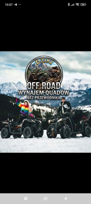 Domek z balią i quadami Dziki offroad Kościelisko Zakopane