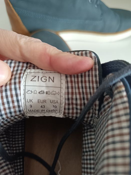 Zign Германия 43,хайтопы,ботинки, кроссовки, оригинал,кожа