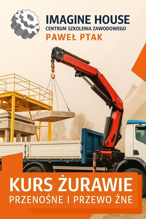 Kurs żurawie HDS Podesty, zwyżki, Suwnice, Ładowarki teleskopowe piły