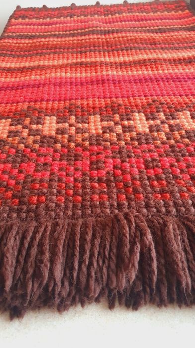 Kilim, gobelin wełniany z podszewką