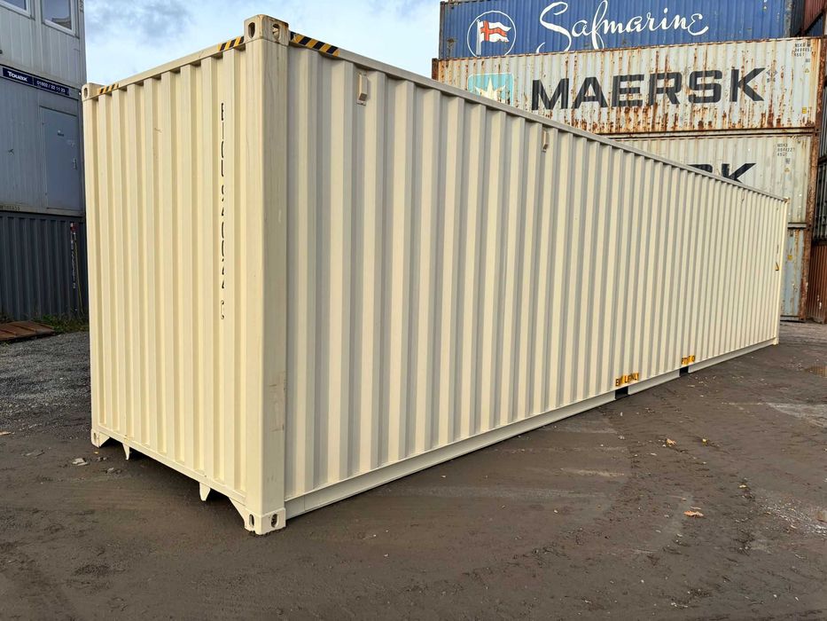 Kontener morski 40'HC 12m magazyn nowy One Way