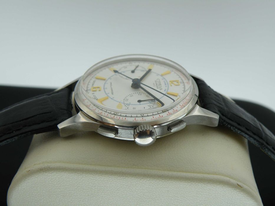 Striela Poljot Chronograph 3017 w Stali Idealny