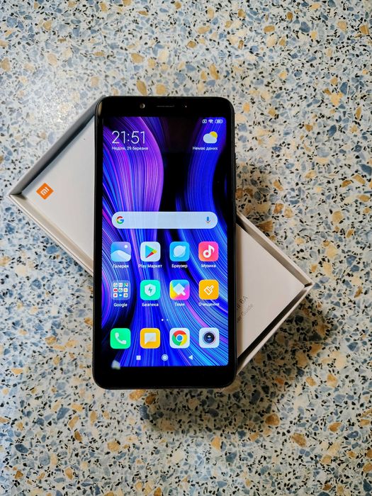 Смартфон Xiaomi Redmi 6A, повністю у робочому стані, без подряпин