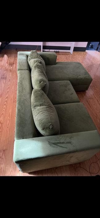 Sofá (Cama) 3 Lugares com Chaise Longue