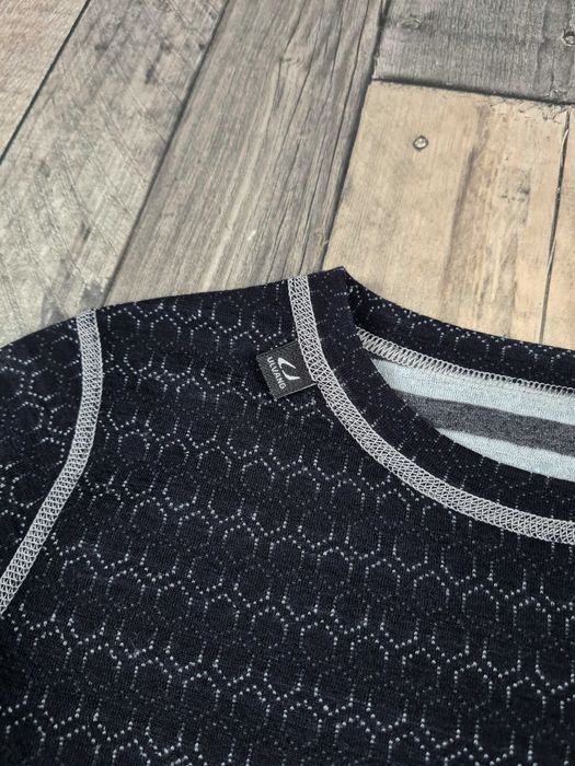 Ulvang 152 cm 12 lat komplet merino termoaktywna koszulka legginsy