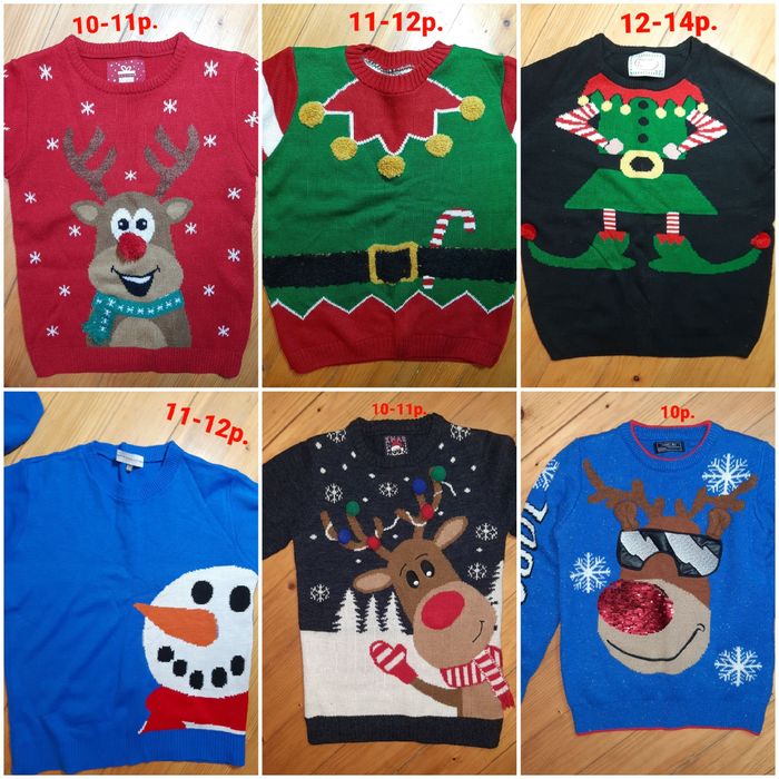 Новорічні дитячі светри