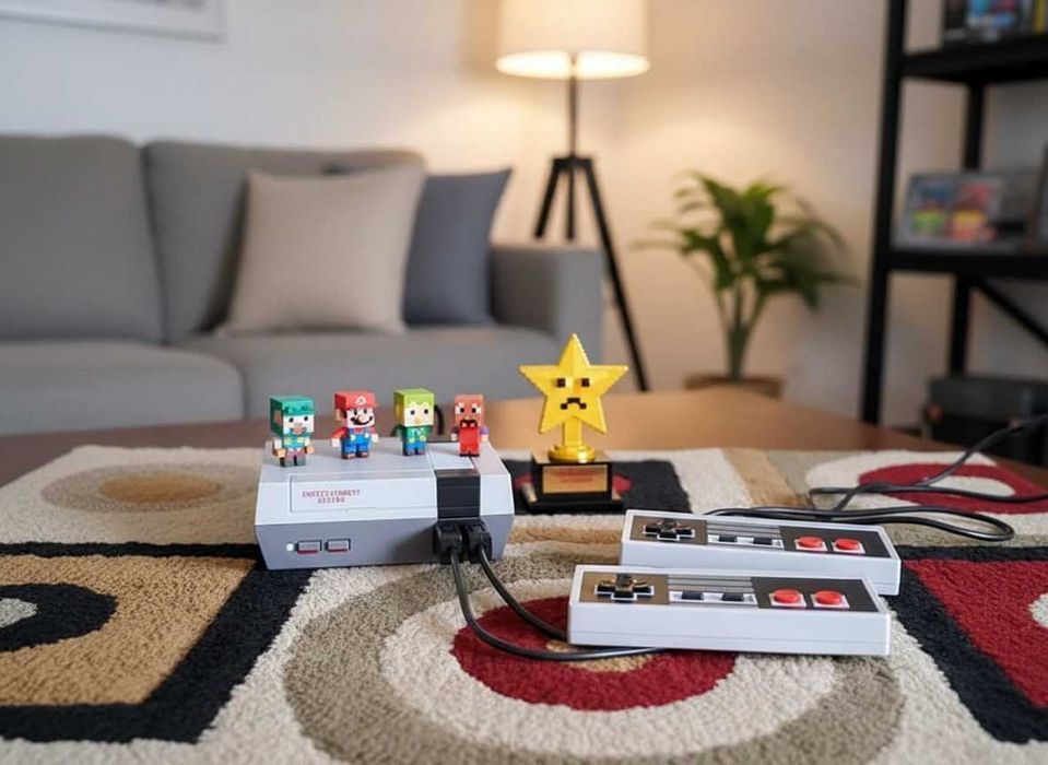 Consola Retro NES + Raspberry PI 16gb + Emuladores + Acessórios