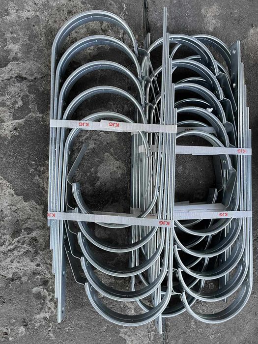 Zestaw rynien i akcesorii do montażu