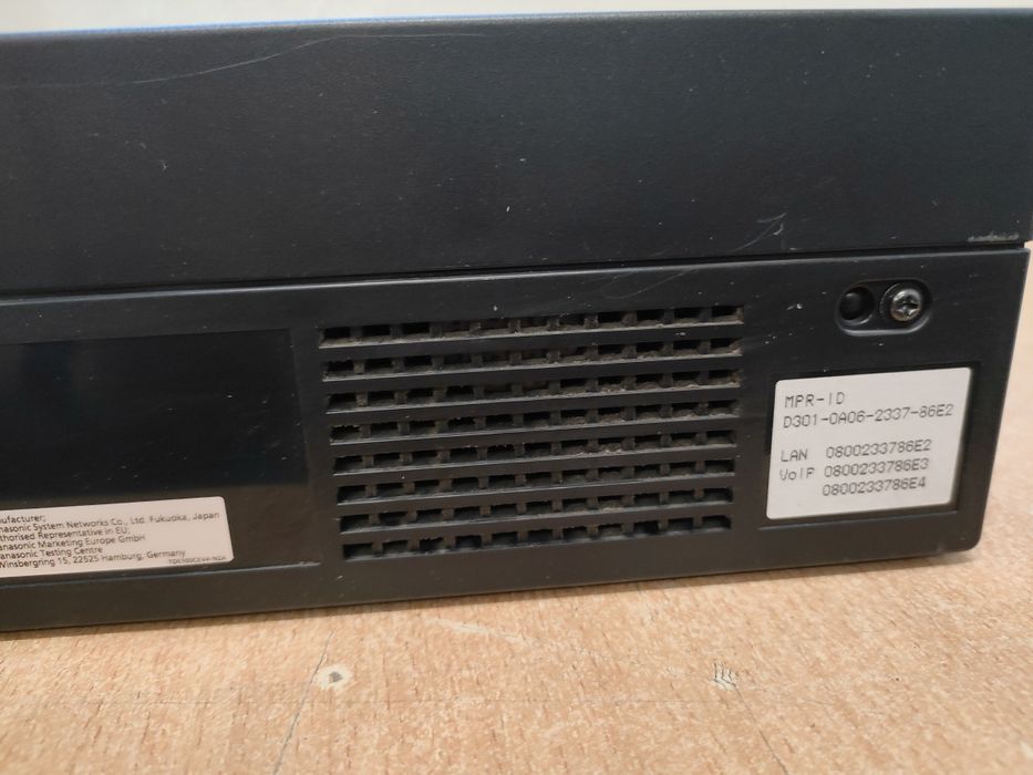Panasonic kx-ns500 hybrydowa centrala telefoniczna.