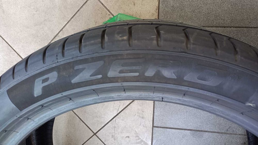 2x 255/40R21 PIRELLI P Zero, bieżnik 6,60 mm, letnie, rok produkcji 2024, super stan!