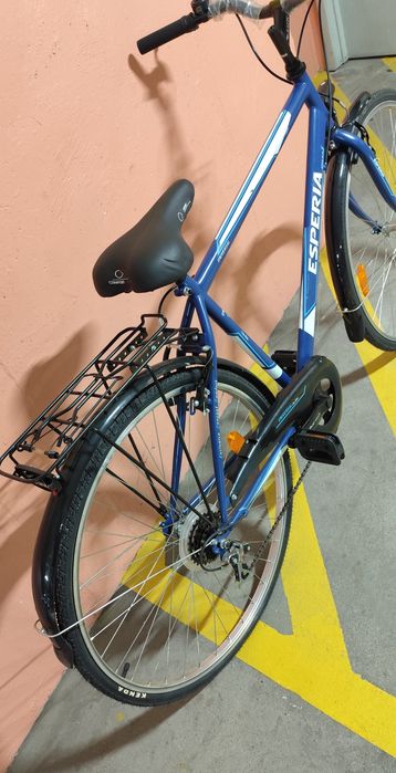 Bicicleta de cidade -  Esperia azul