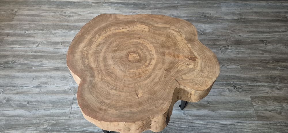 Stolik kawowy dębowy 80cm