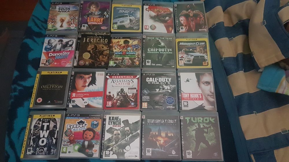 ps3 varios jogos usados em bom estado