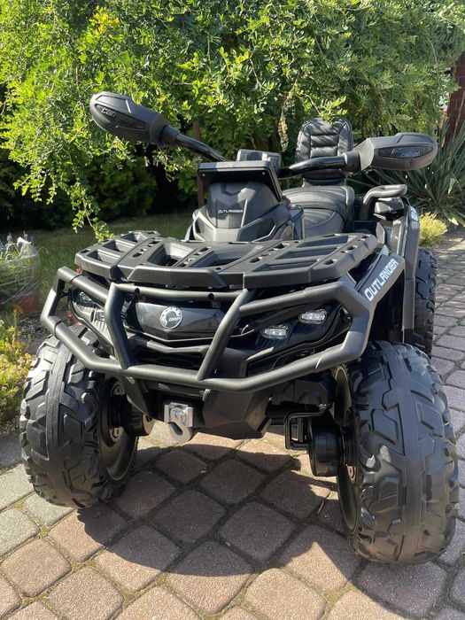 Quad na Akumulator Can-Am Outlander 800W 24V dla dzieci elektryczny