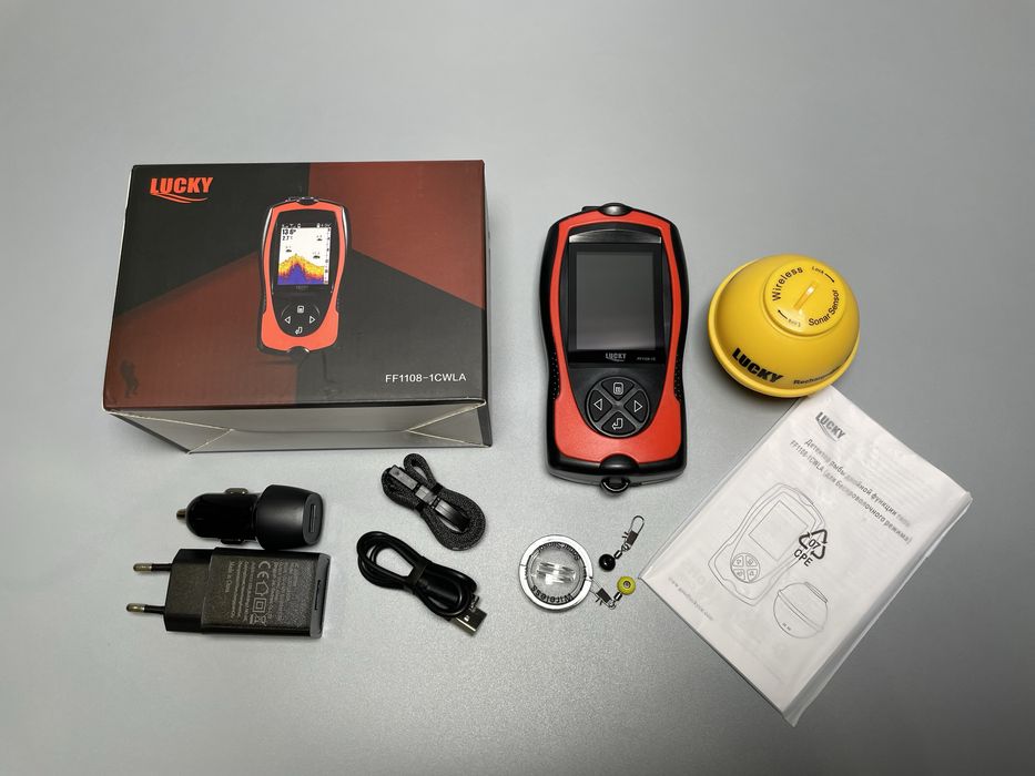 Беспроводной эхолот Lucky FF1108-1cwla Бездротовий ехолот безпровідний