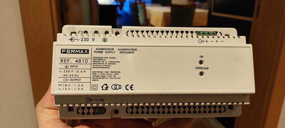 Video-porteiro Fermax completo ou peças