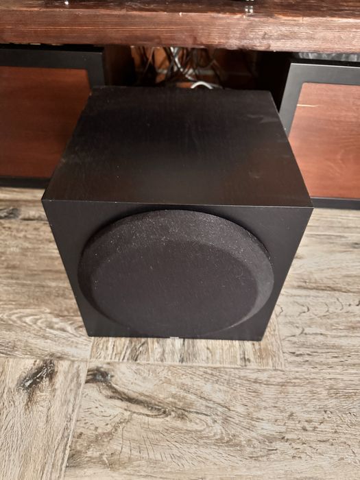 Zestaw kino domowe yamaha amplituner rx-v483 + głośniki + subwoofer