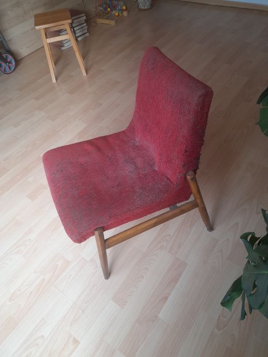 Krzesło-fotel tzw.lisekPRL