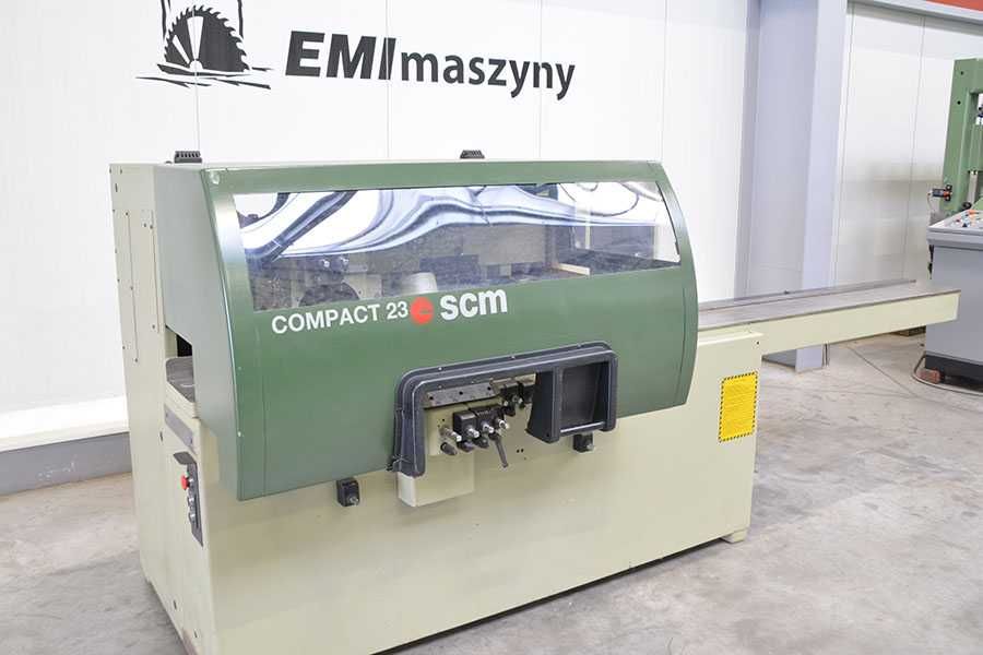 Strugarka czterostronna SCM Compact 23 - 4 wrzeciona - 230x120